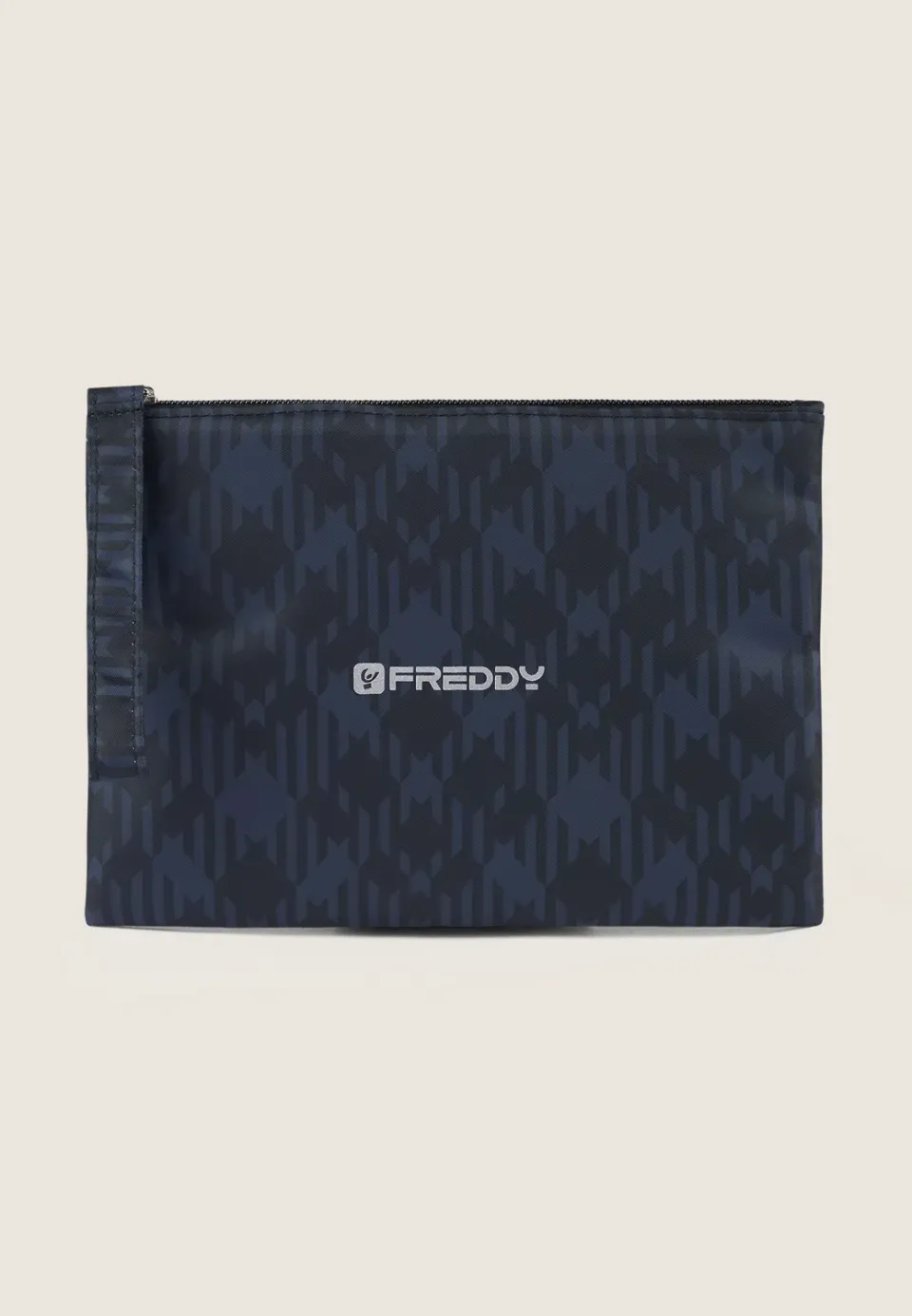 Freddy Tartan Clutch Polyester kariert Handgelenk Trageschlaufe