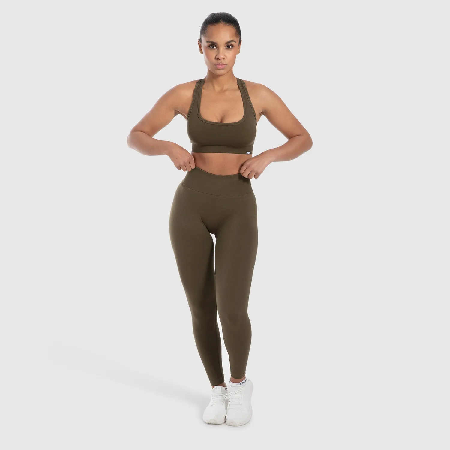 Smilodox Sorea Louisa Sport BH Schwarz hoher Halt