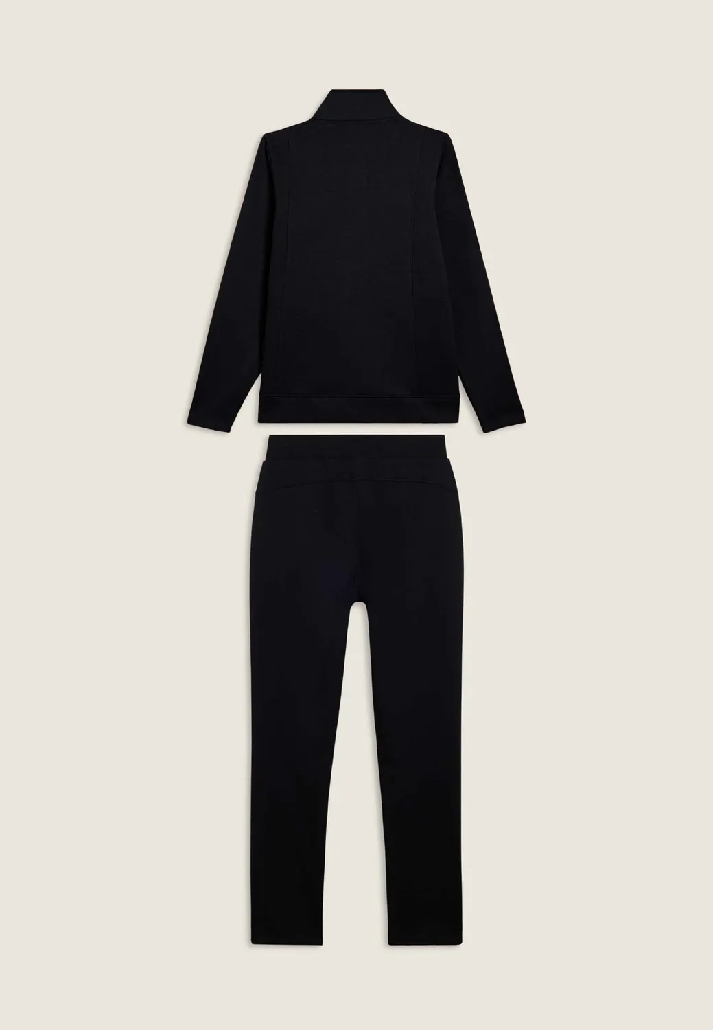 Freddy Trainingsanzug Regular Stehkragen Strass Nero
