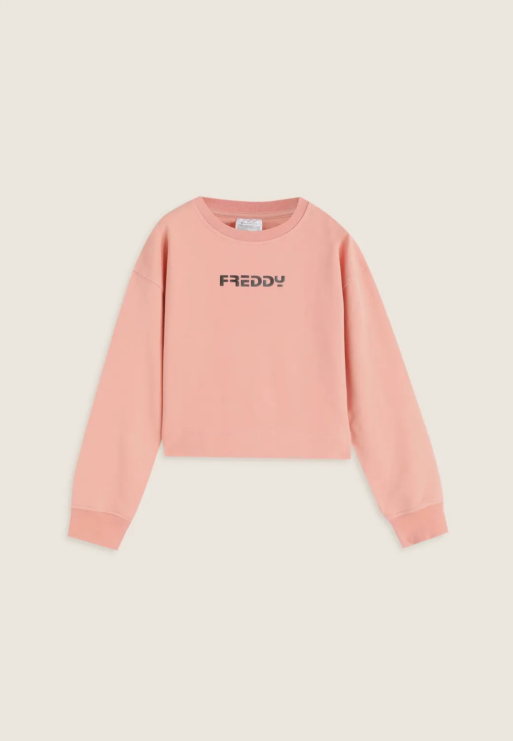 Freddy Comfort Fit Kinder Sweatshirt Baumwolle mit Logo