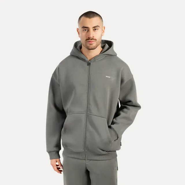 Smilodox Sorea Cedrik Zip-Hoodie Herren oversize Baumwolle