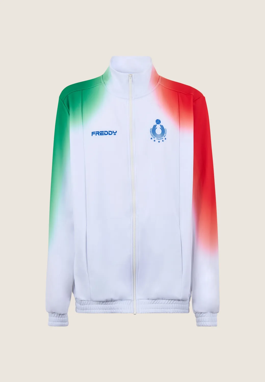 Freddy Beach Volley Italia 2025/26 Jacke Weiß