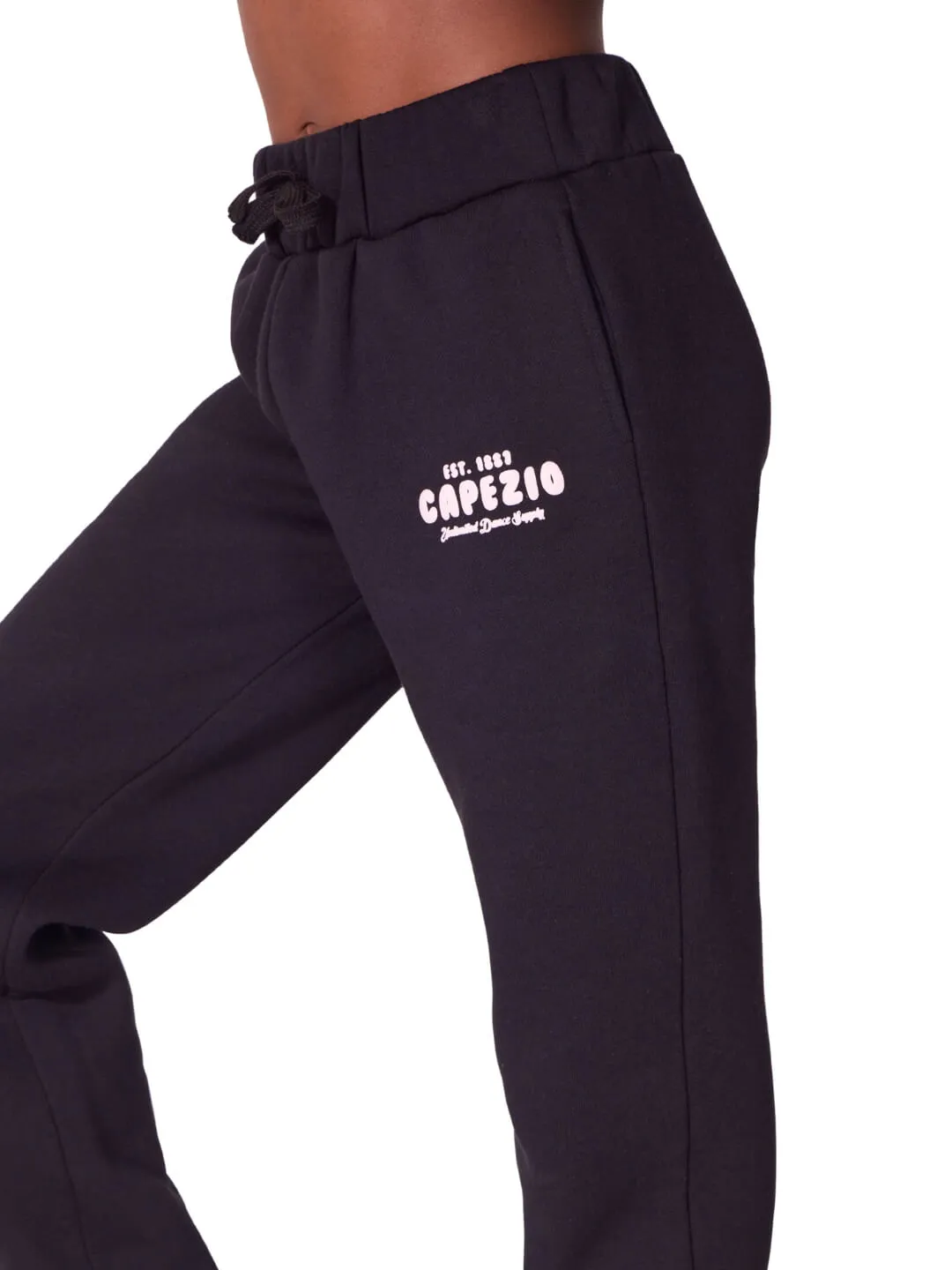 Capezio Jet Setter Momentum Jogger Kinder Schwarz weit