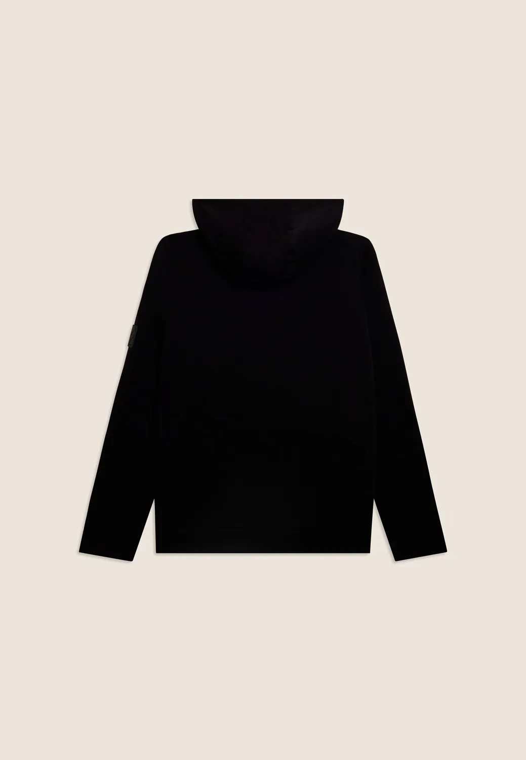 Freddy Herren Hoodie Halbzip Kapuze Schwarz