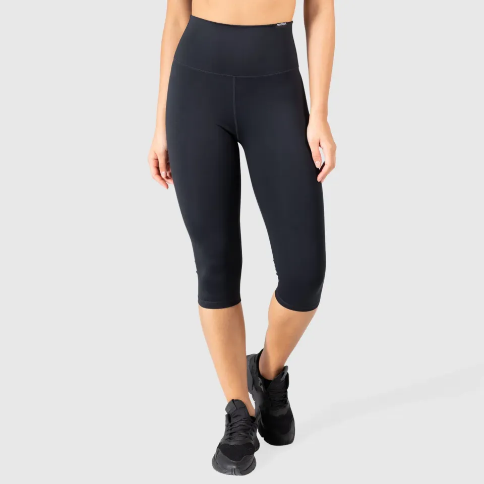 Smilodox Amaze Pro Raisa Capri-Leggings 3er-Pack schwarz blickdicht