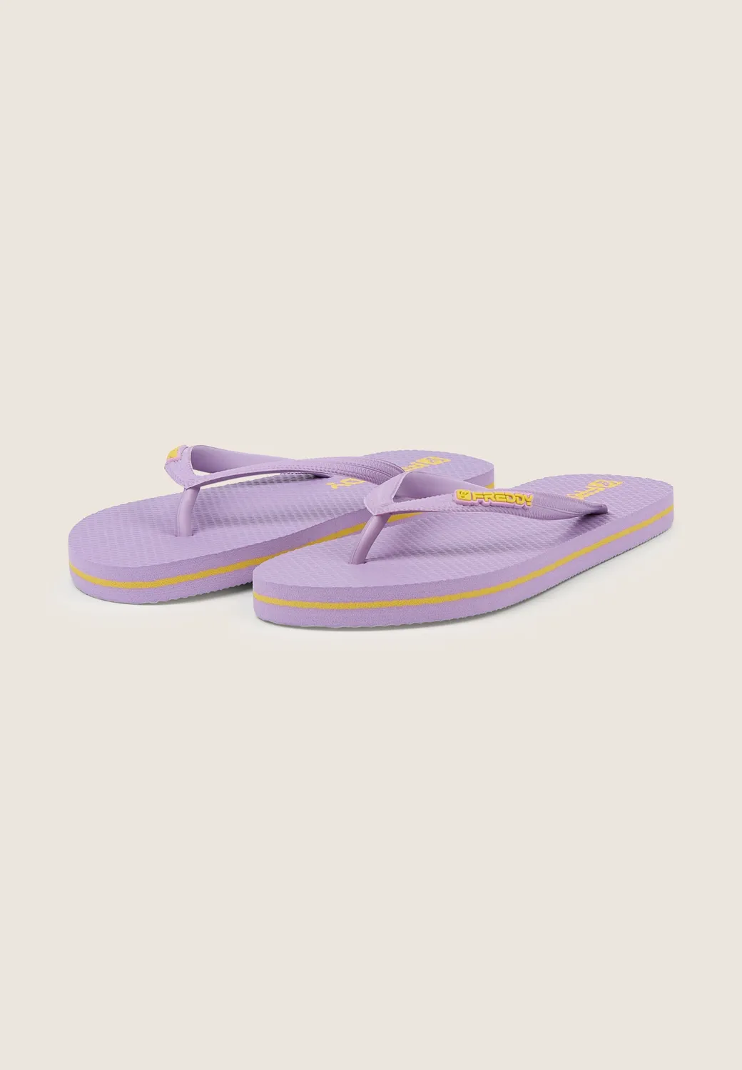 Freddy Flip Flop Zehentrenner Lilla L20 Kontraststreifen