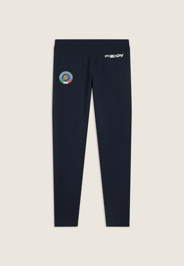 Freddy FGI Leggings Kinder Schwarz blickdicht