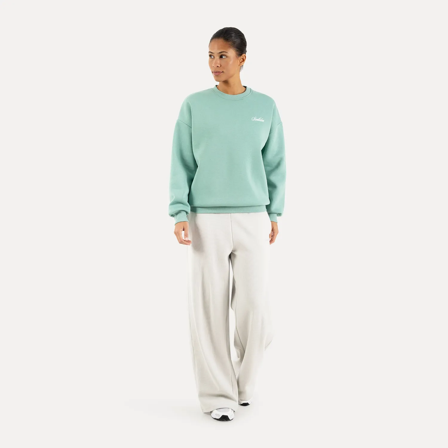 Smilodox Lunara Feyd Sweatshirt Lila Oversize Unisex