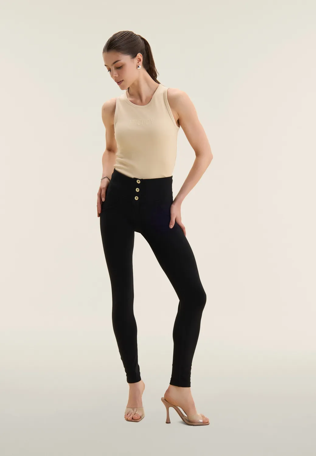 Freddy WR.UP Superskinny Push-up Jeans Bio-Baumwolle Navy
