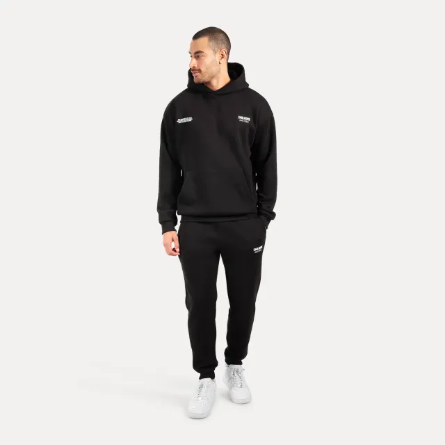 Smilodox Sorea Levian Hoodie Set Schwarz 2-teilig Oversize