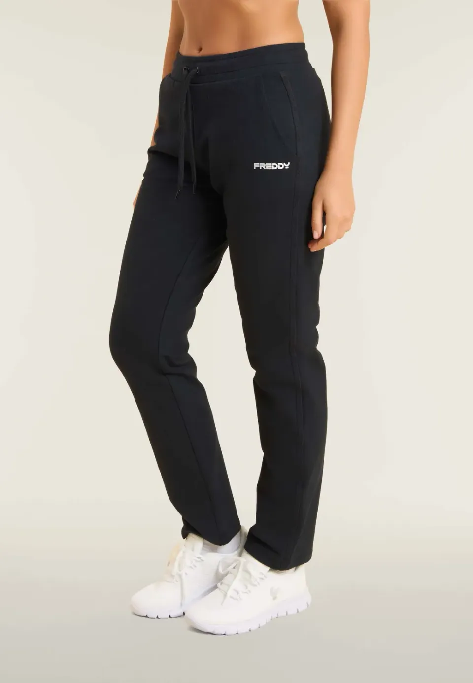 Freddy Comfort Sporthose Anthrazit mit Seitenprint