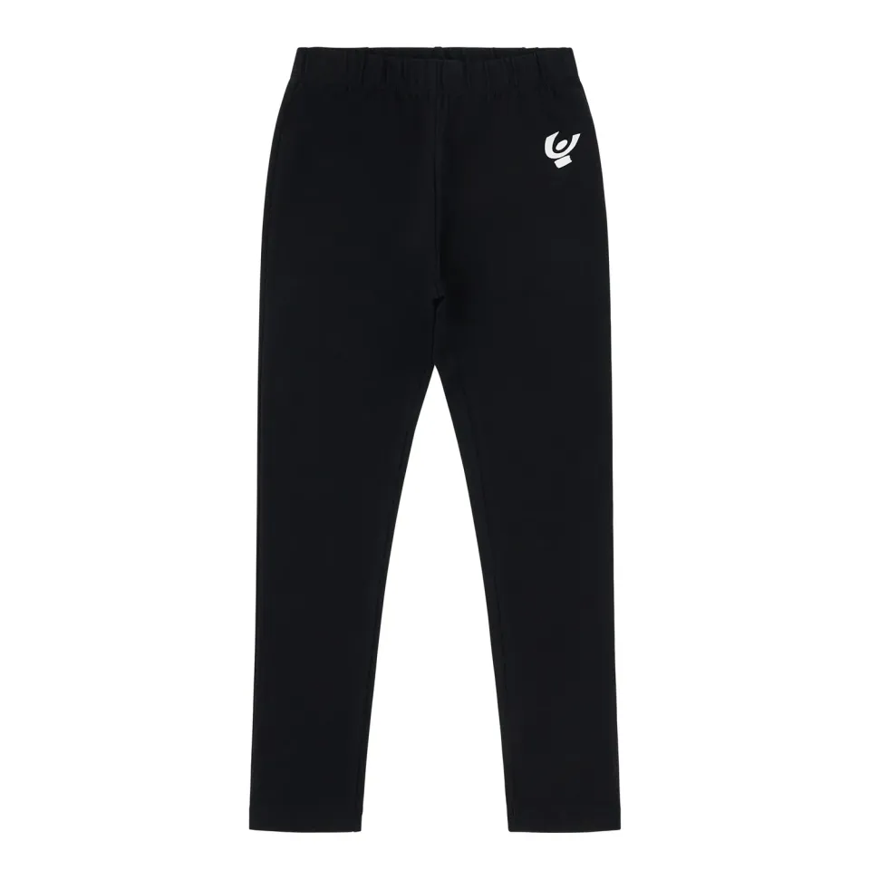 Freddy Kinder Leggings Baumwolle Logo Schwarz