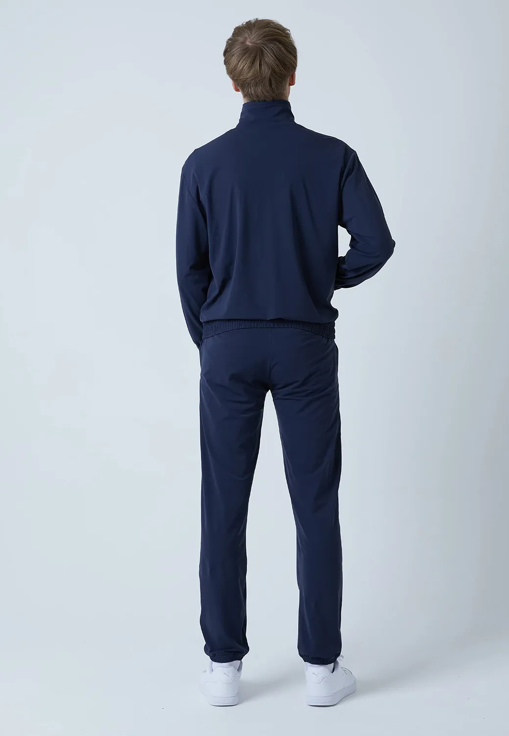 SPORTKIND Court Joggingjacke Herren Bund Taschen UV-Schutz