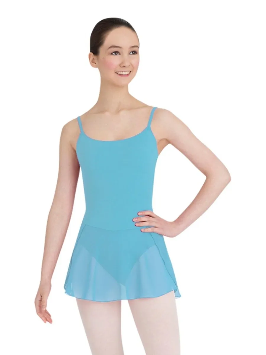Capezio MC150D Ballettkleid Schwarz Damen Chiffon verstellbar
