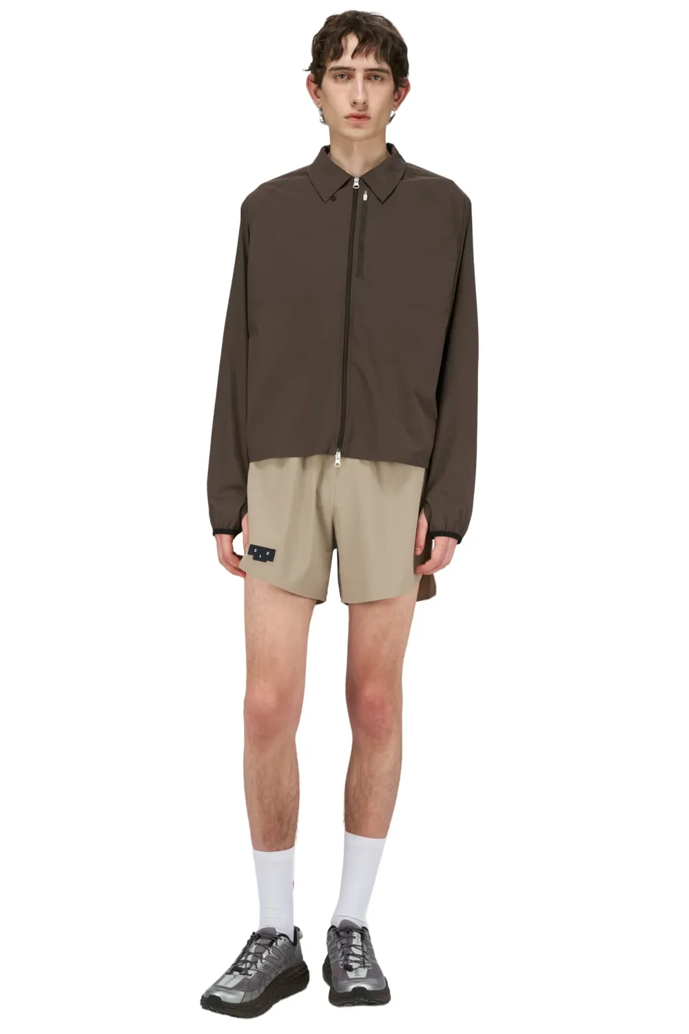 UNNA Run Wild Laufhemd Herren Espresso Langarm
