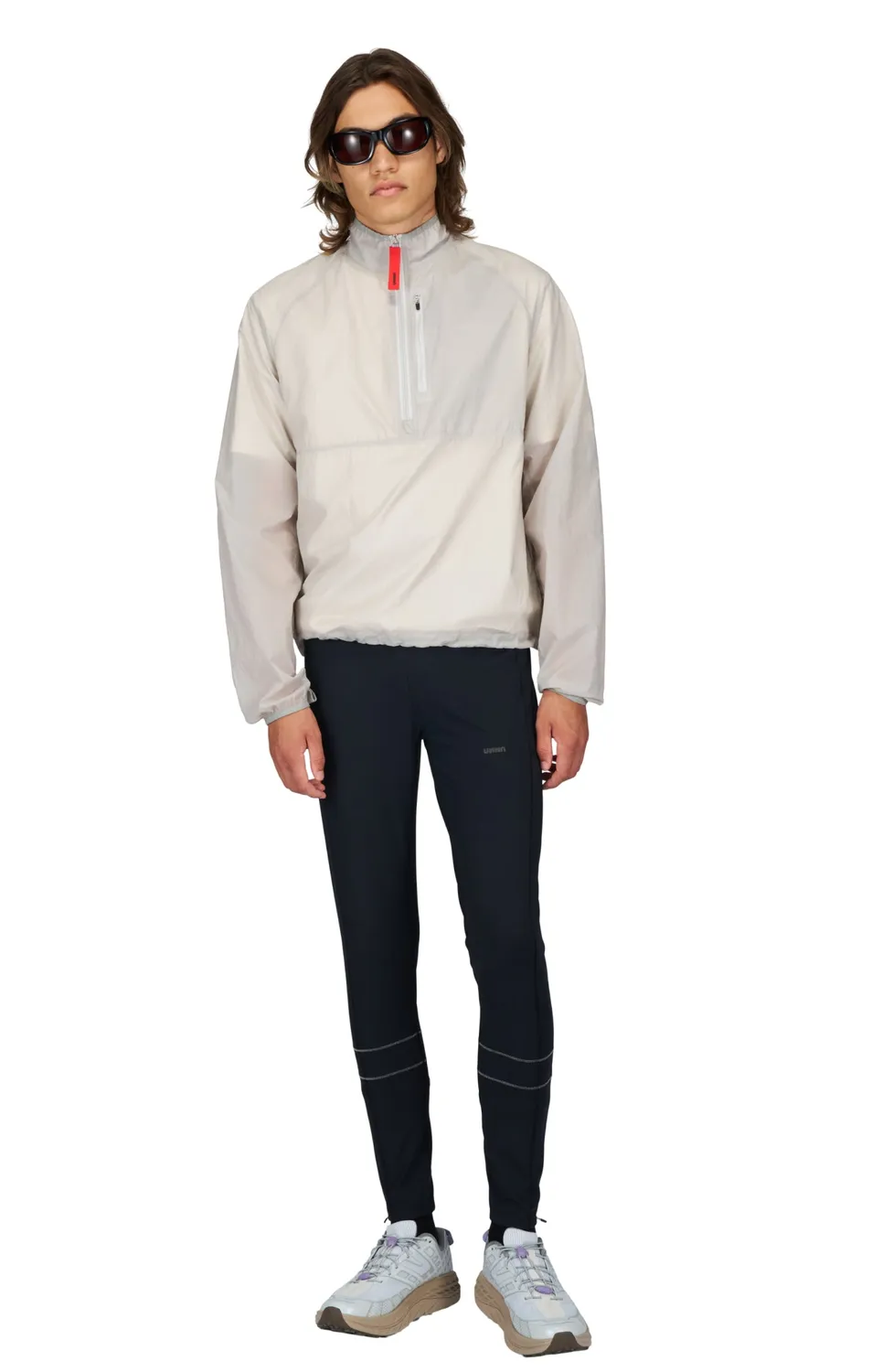 UNNA Smiles Windstopper Laufjacke Pearl Grey winddicht