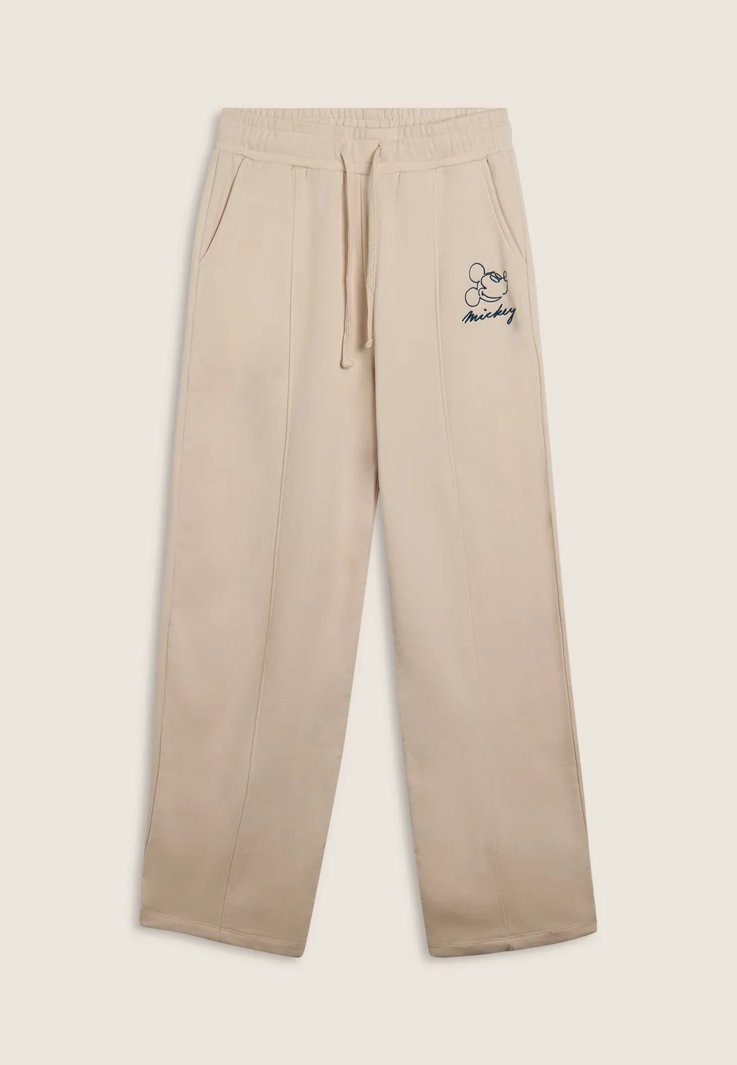 Freddy Mickey Wide Leg Hose Damen Crystal Gray Acid Wash