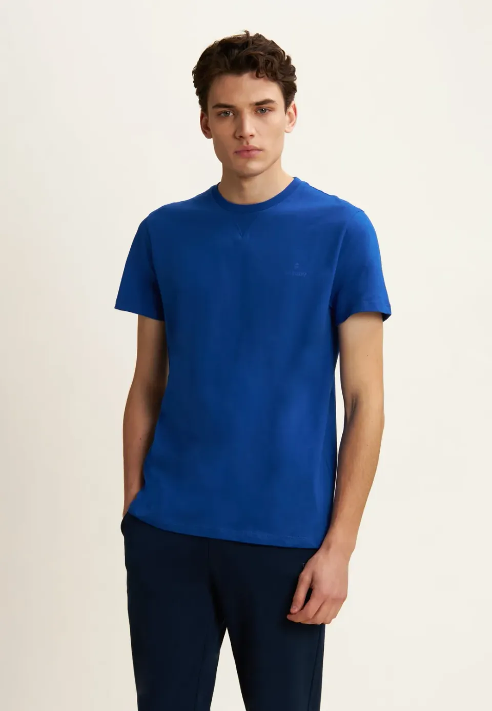 Freddy T-Shirt Regular Rundhals Schwarz aus Baumwolle