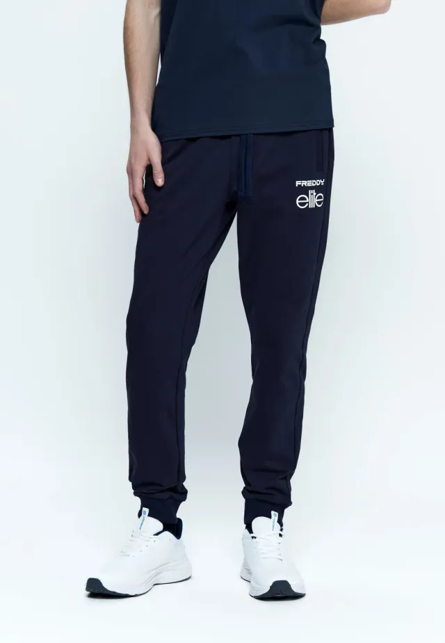 Freddy Elite Jogger Herren Dunkelblau elastisch
