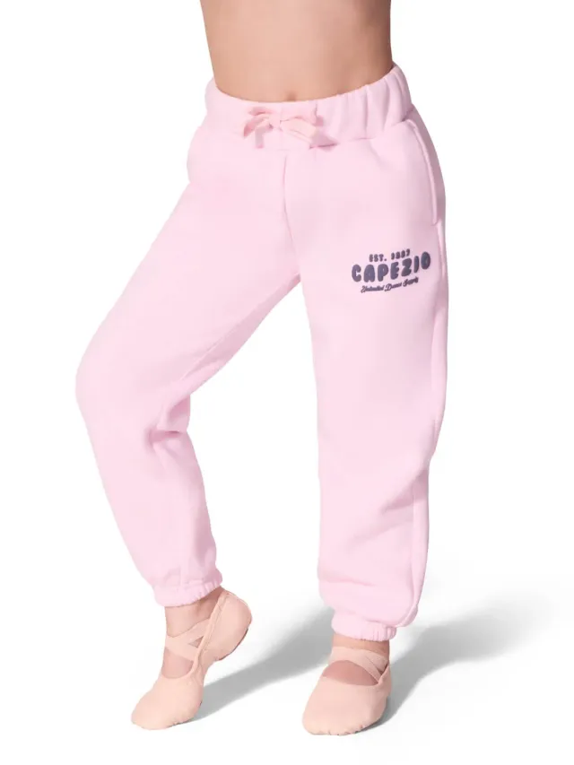 Capezio Jet Setter Momentum Jogger Kinder Schwarz weit