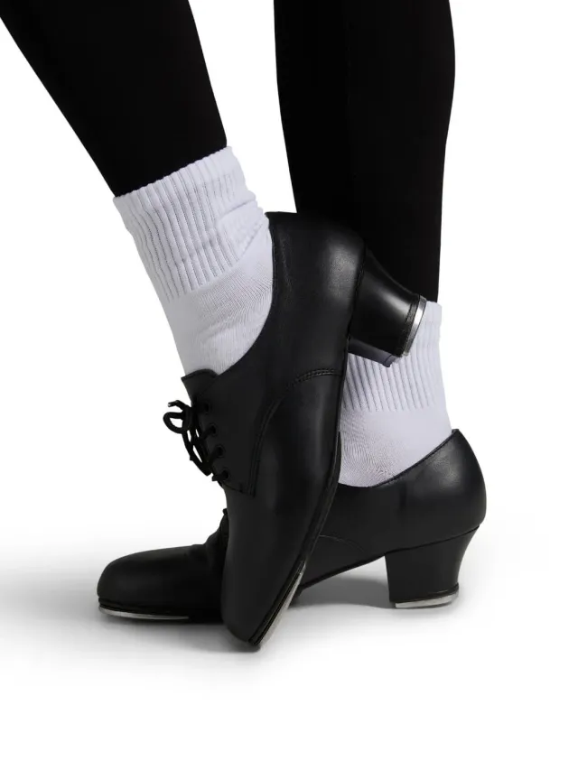 Capezio CG54 West End 2 Steppschuhe Schwarz Leder