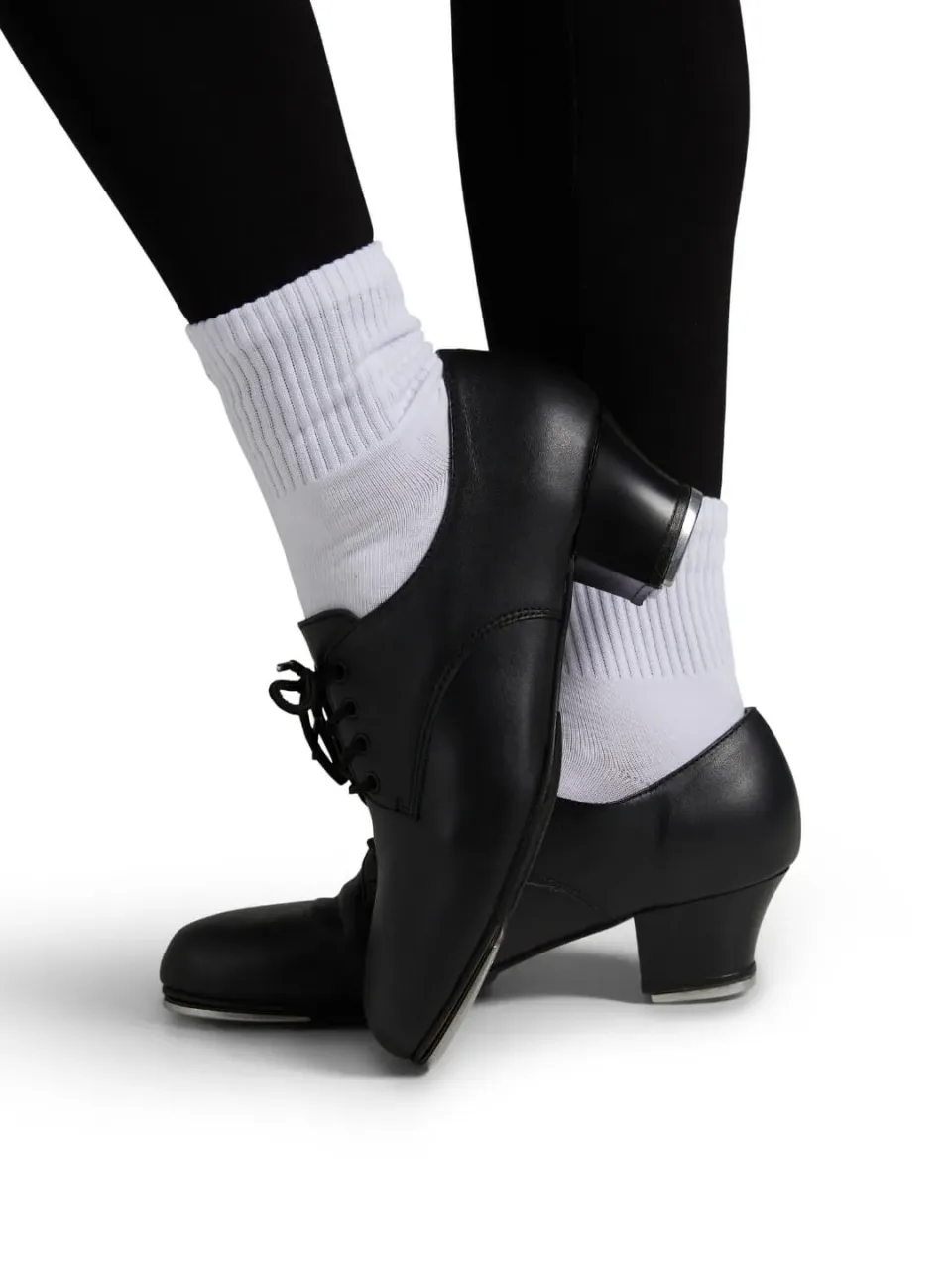 Capezio CG54 West End 2 Steppschuhe Schwarz Leder