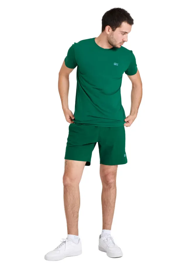 SPORTKIND Funktionsshirt Tannengrün 122 UV-Schutz