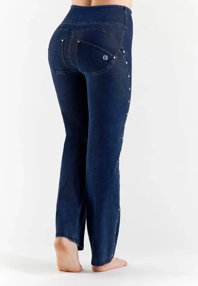 Freddy WR.UP Jeans Push-up Damen High Waist Wide Leg