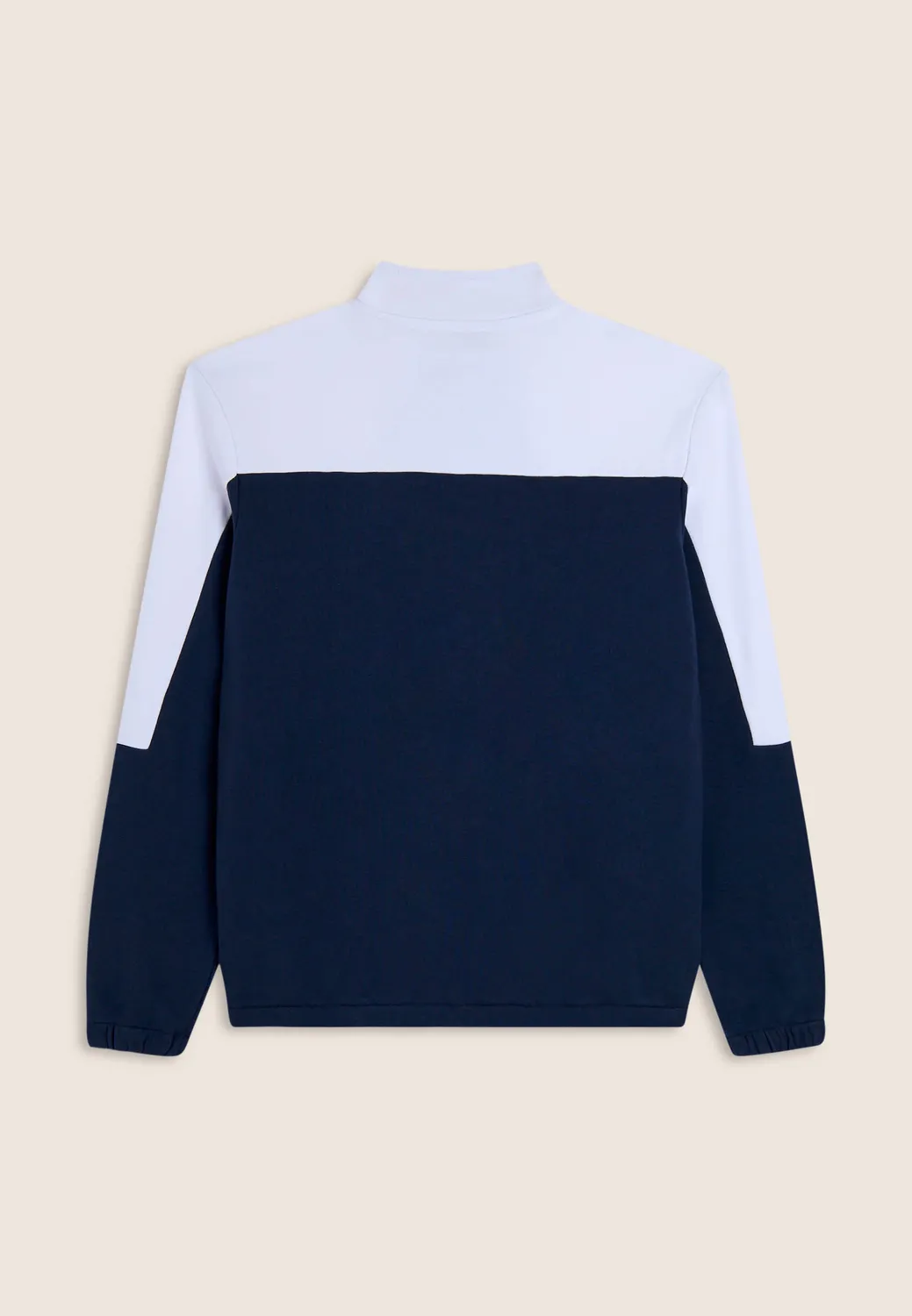 Freddy Colour Block Zip Hoodie Schwarz Baumwolle