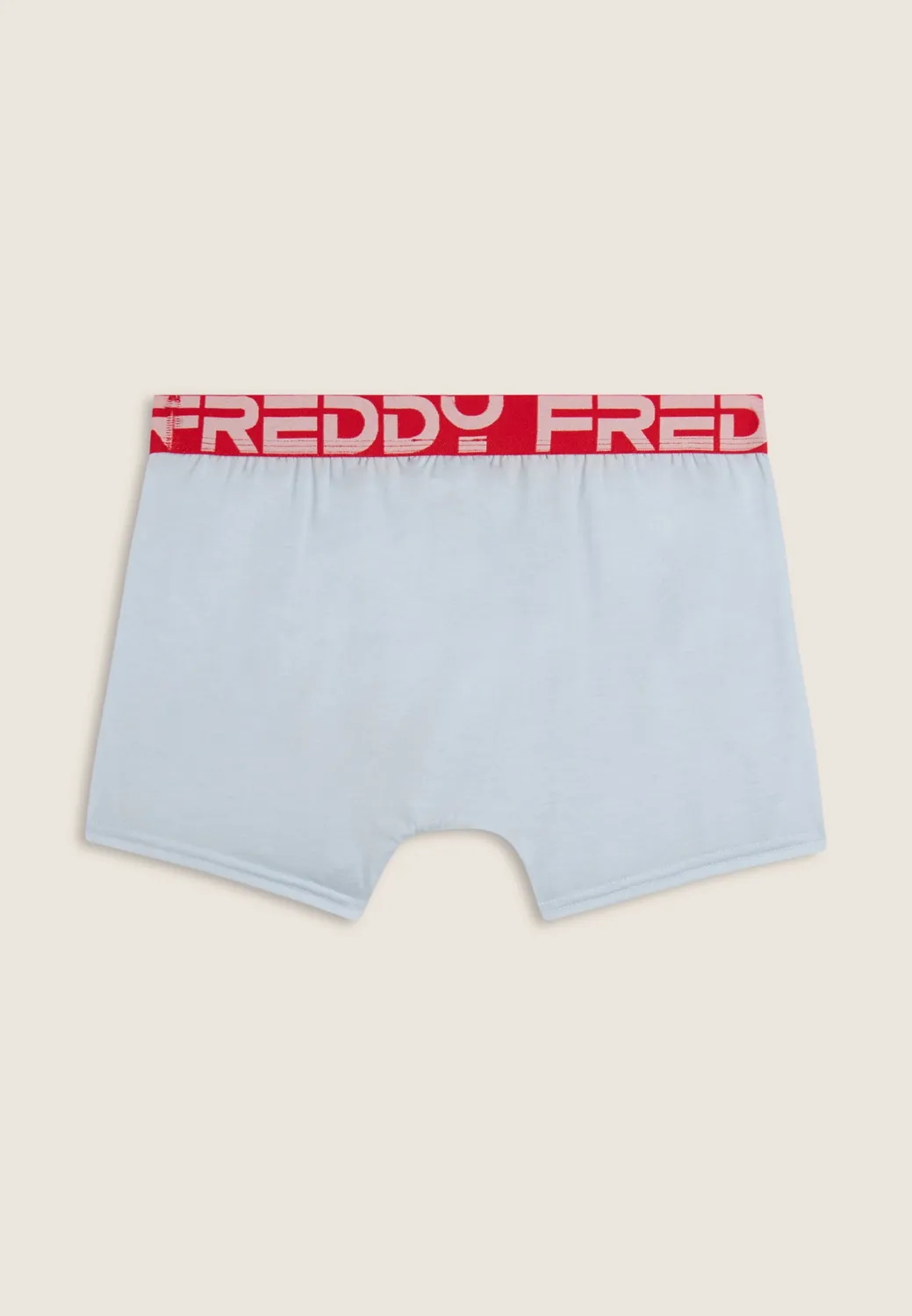Freddy Boxershorts Jacquard-Bund Ballad Blue kurz