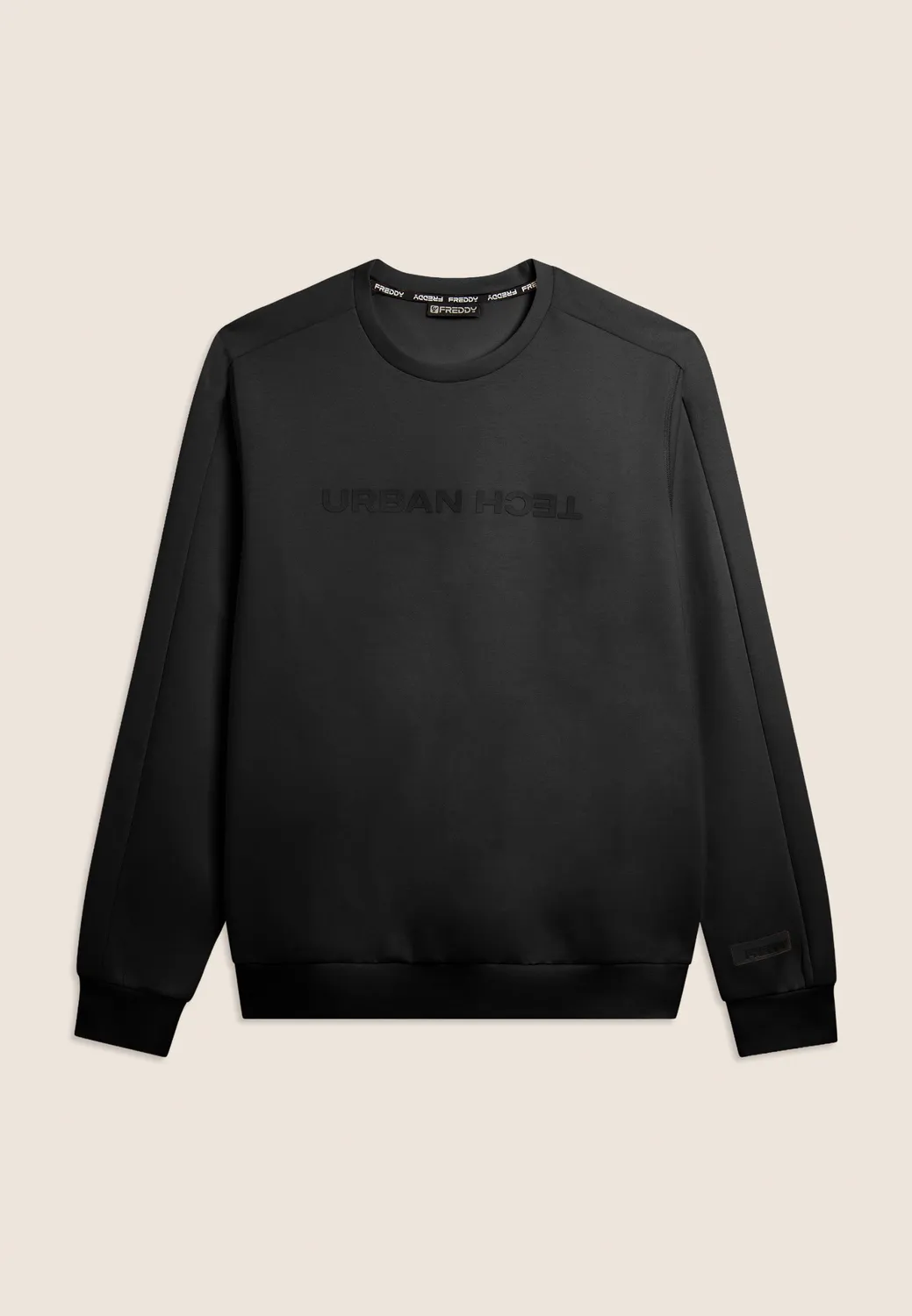 Freddy Urban Tech Regular Sweatshirt schwarz