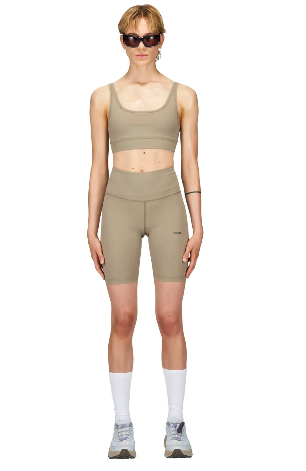 UNNA Good Place Shorts Kompressionsshorts Stone Beige