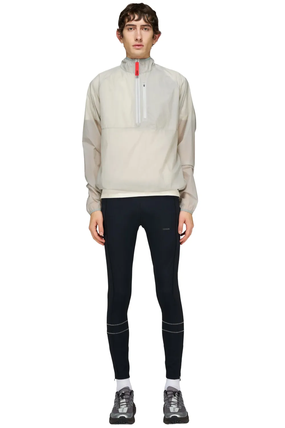 UNNA Boost Tights Lauftight Schwarz Herren Reflex