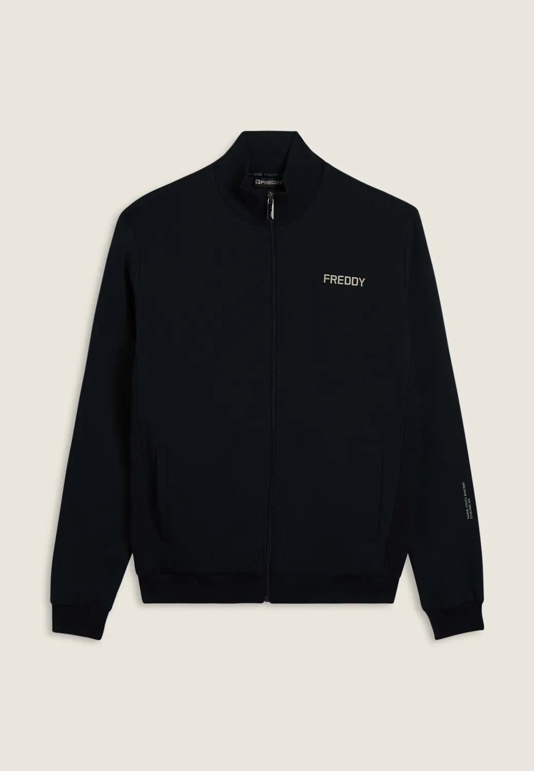 Freddy Herren Sweatjacke Baumwolle Dark Sapphire