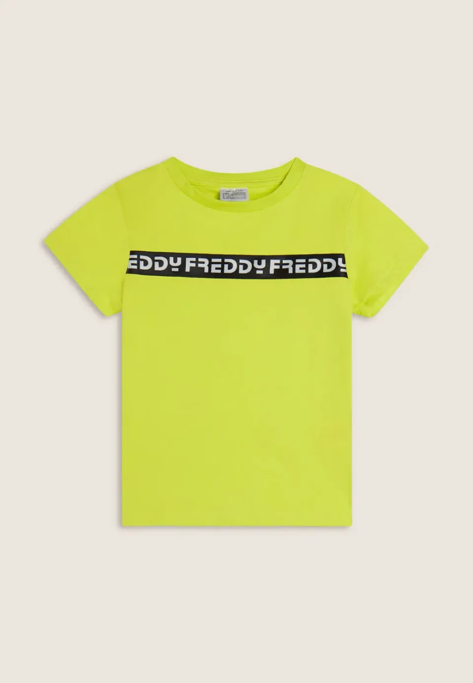 Freddy Mädchen T-Shirt Kurzarm Gelb Fluo