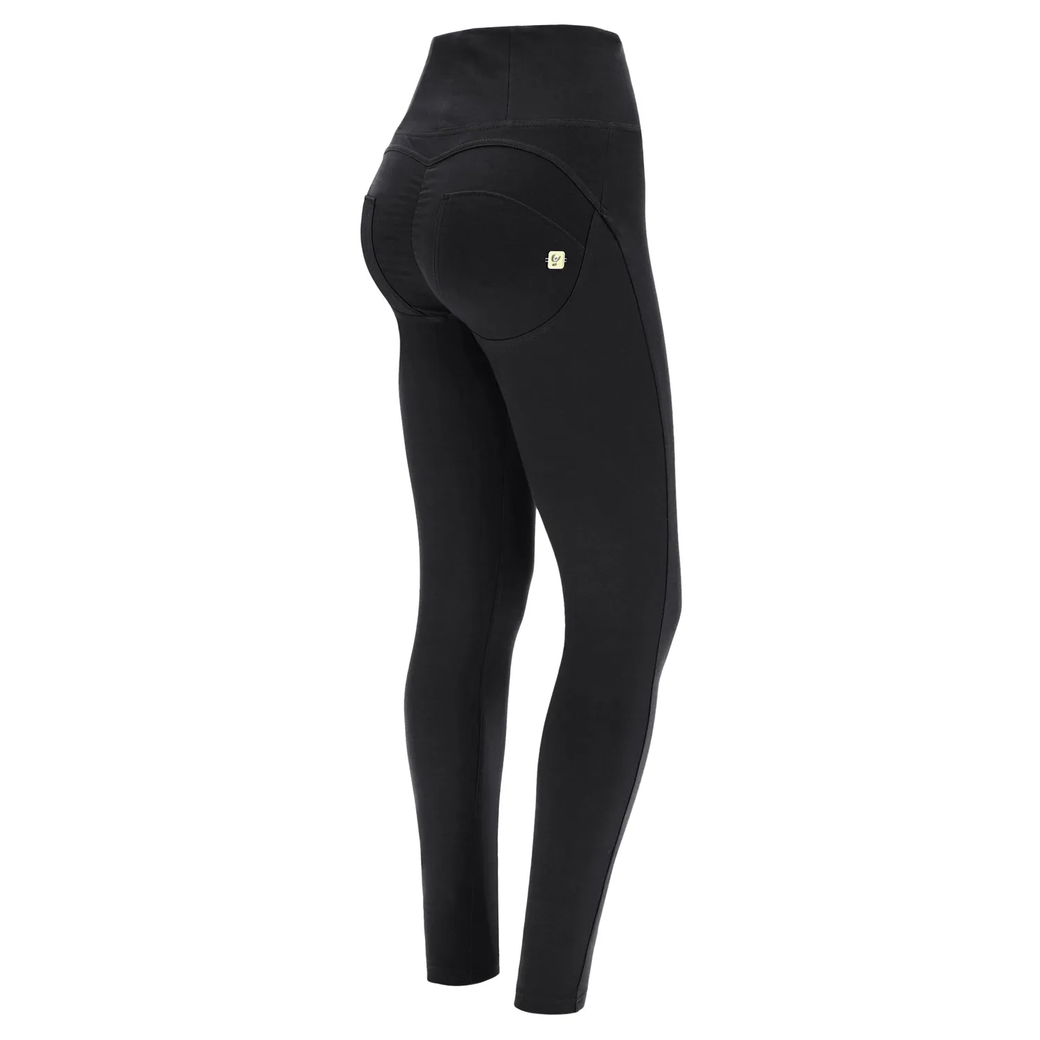 Freddy WR.UP Skinny Leggings hohe Taille schwarz Bio-Baumwolle