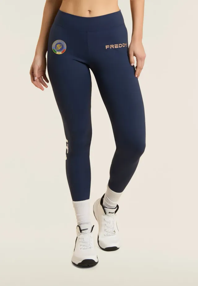 Freddy FGI Leggings Damen lang Nylon blickdicht