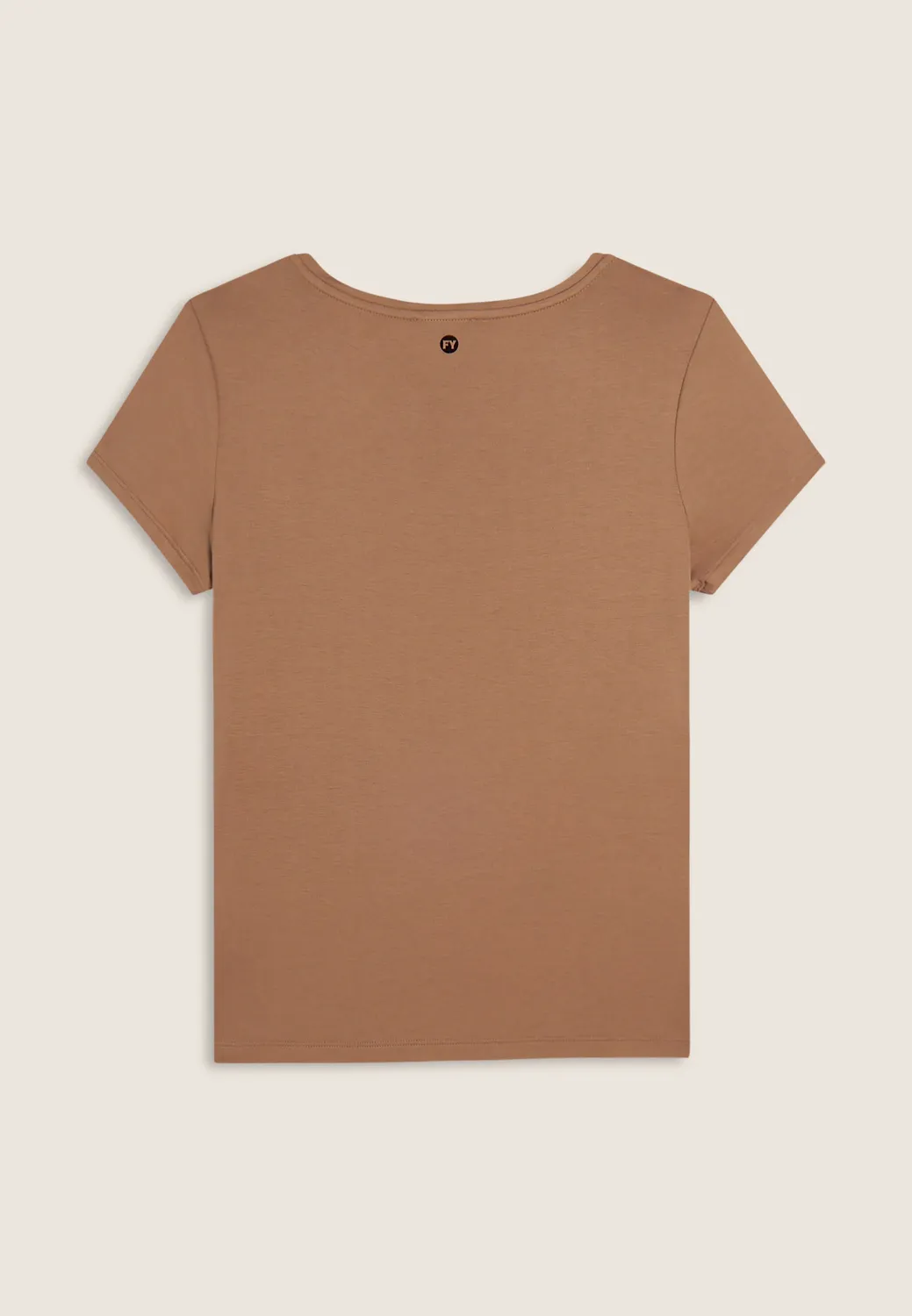 Freddy T-Shirt Animal-Print Strass schwarz Damen