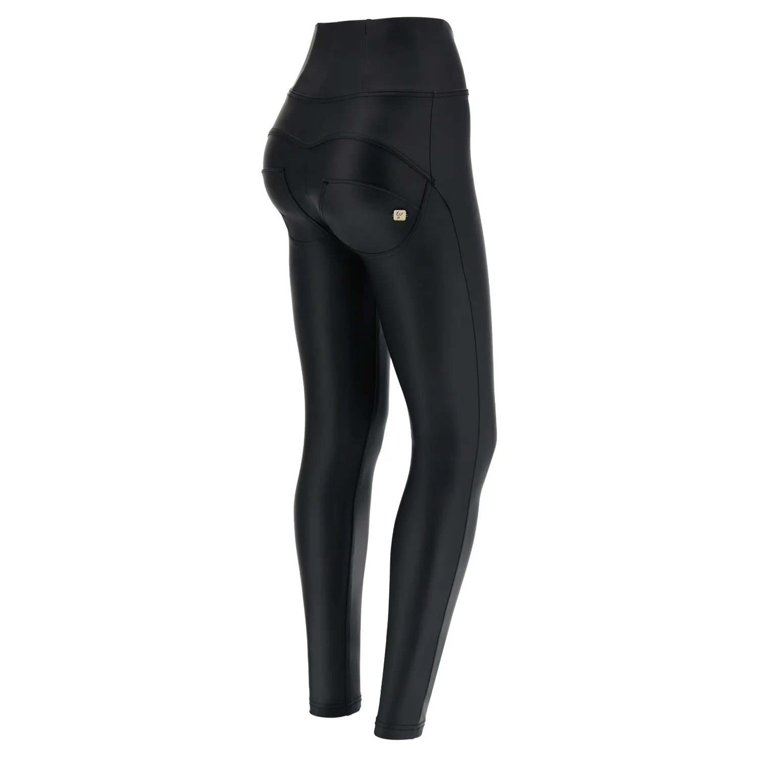 Freddy WR.UP Kunstleder Leggings Super High Waist schwarz