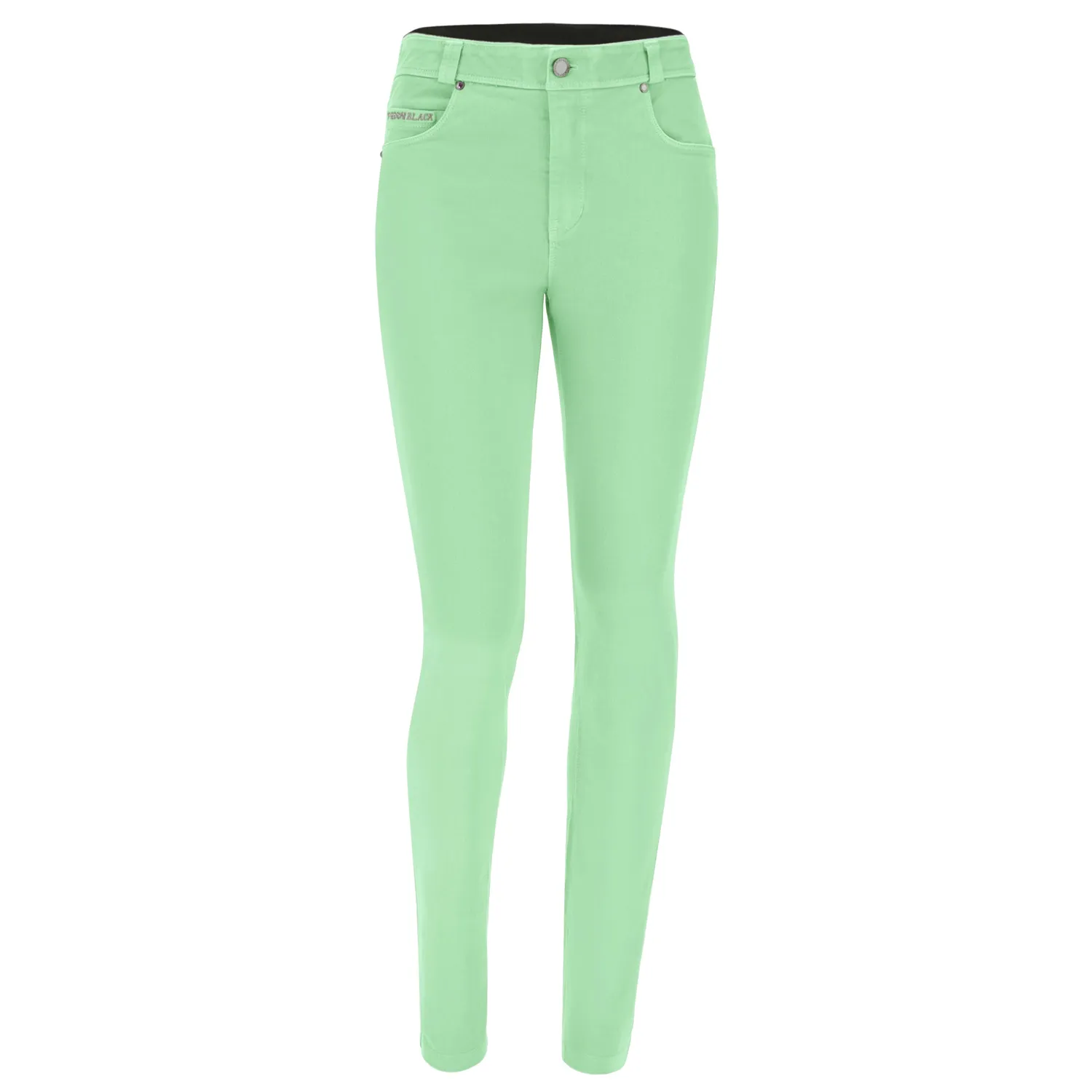 Freddy Black Slim Jeans Green Ash Stretch Fünftaschen