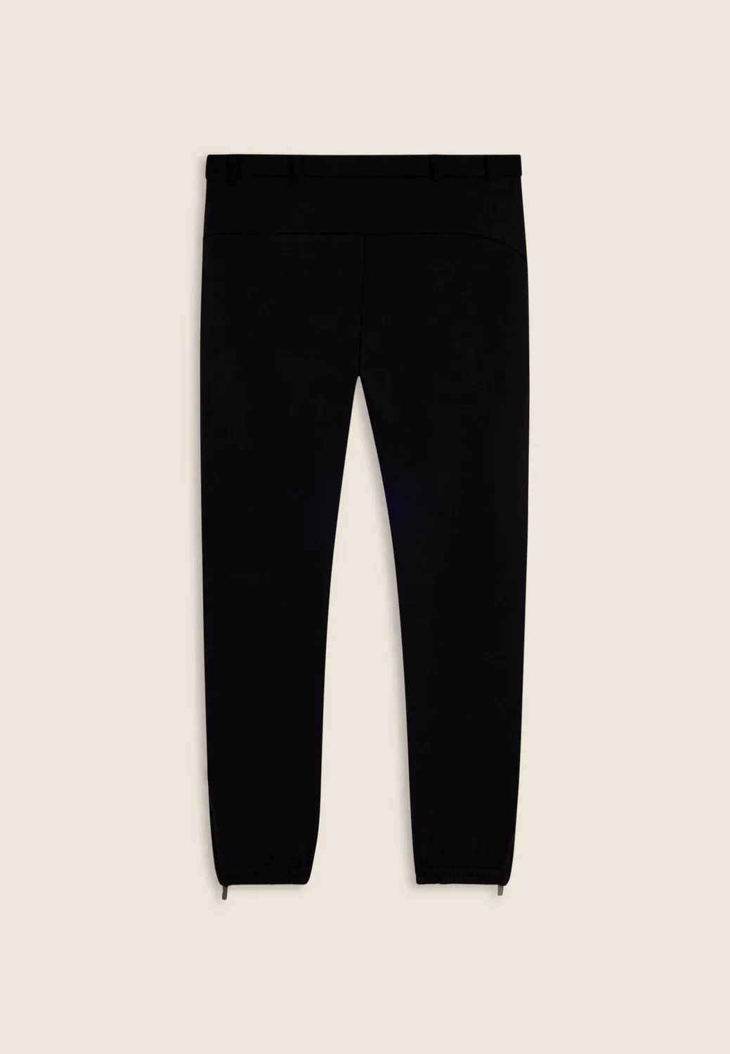 Freddy Zip-Ankle Sporthose Herren Schwarz Baumwolle