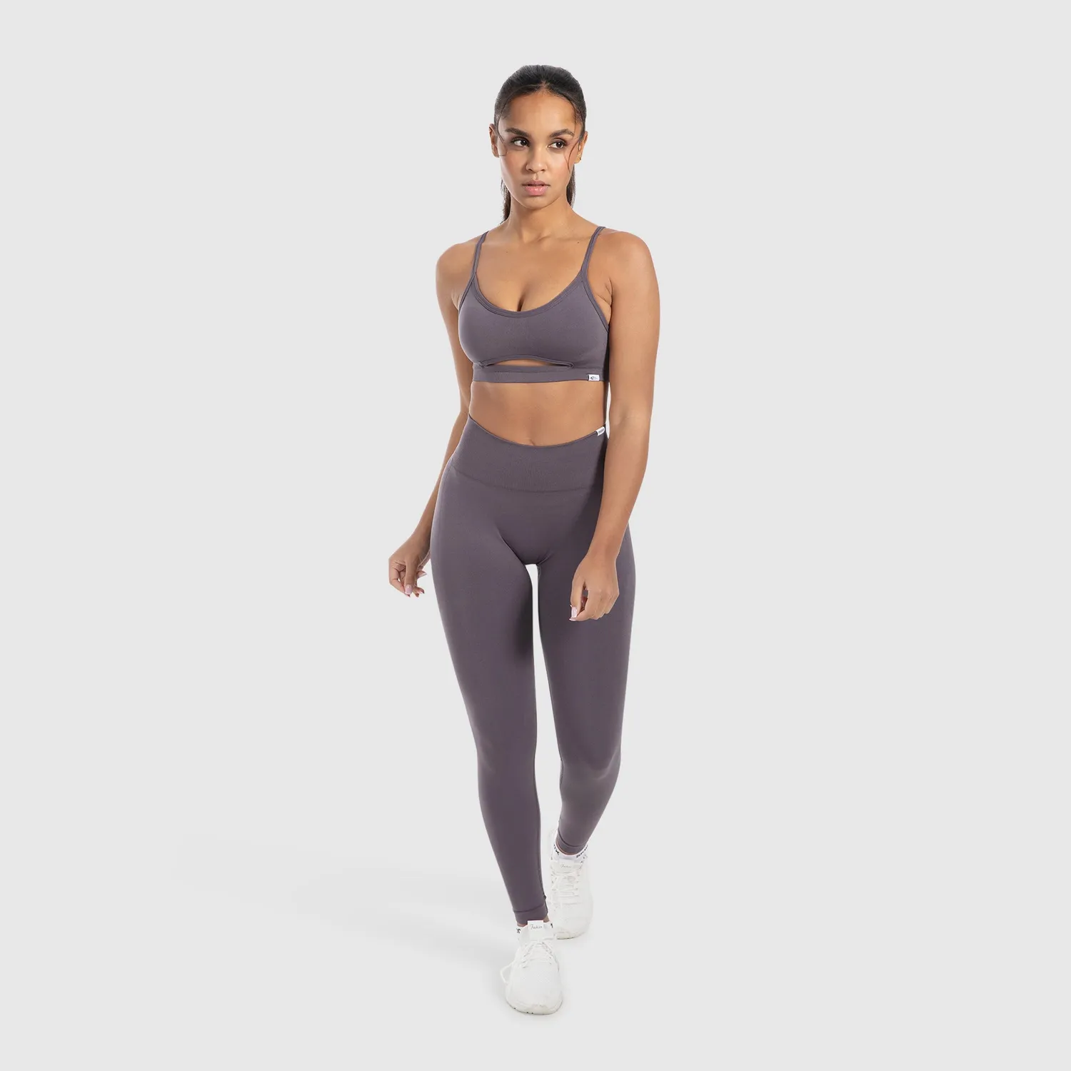 Smilodox Sorea Nesa Sport BH Damen Schwarz Seamless