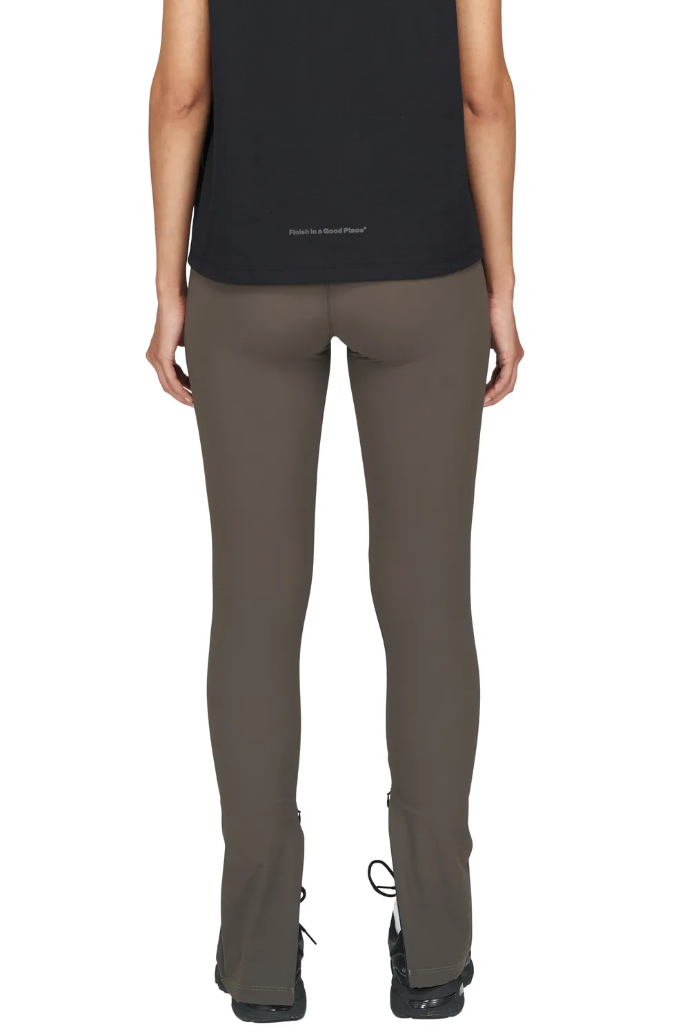 UNNA Everywhere Tights Warm Grey mit Taschen