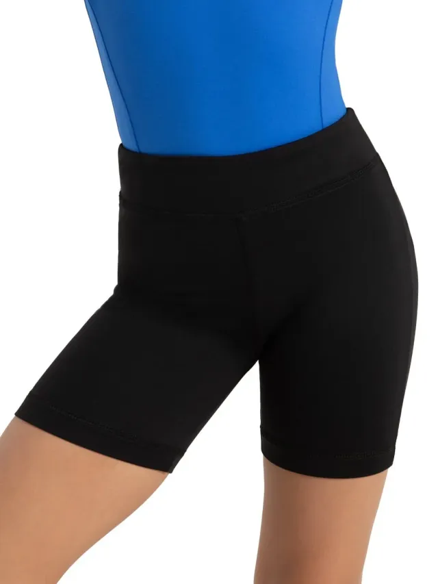 Capezio SE1096C Biker Shorts Kind Schwarz