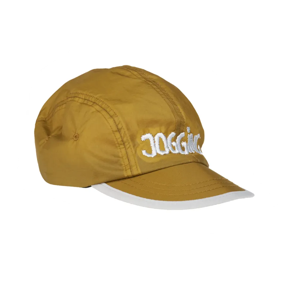 UNNA Jogging Cap Kappe Gold Olive wasserabweisend