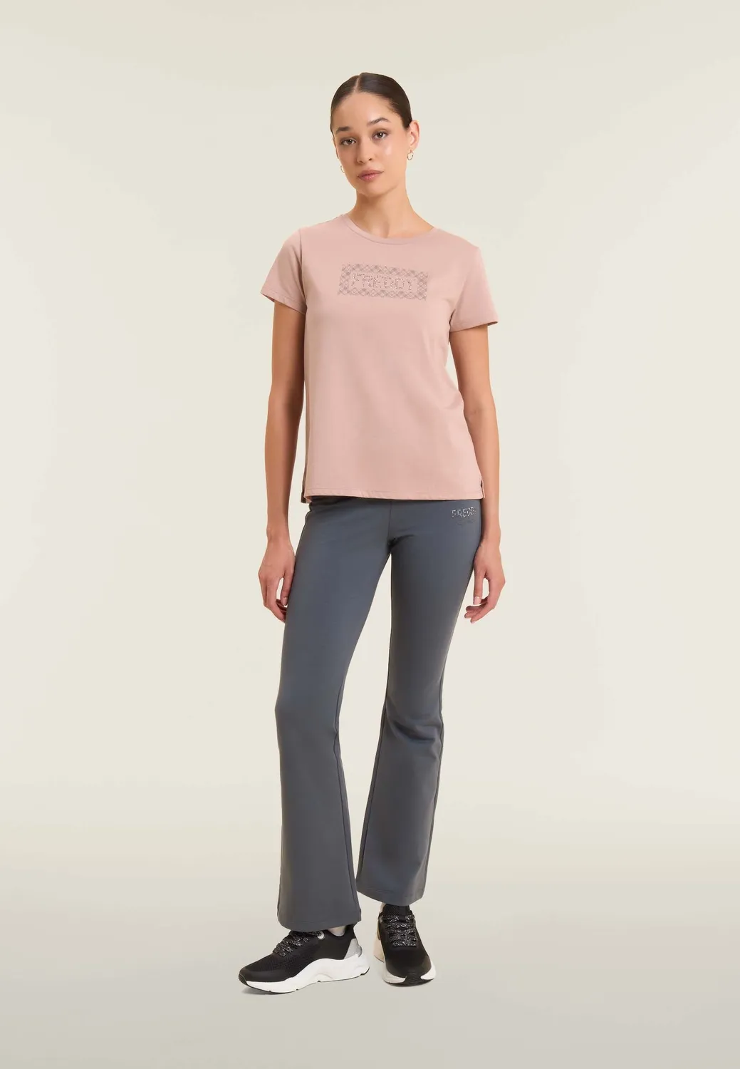 Freddy Geometrie Logo T-Shirt kurzarm