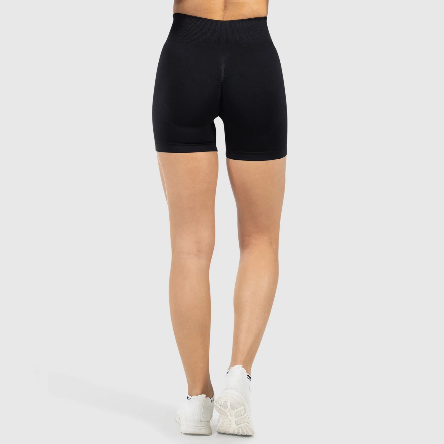 Smilodox Amaze Pro Harly Shorts Damen Schwarz High-Waist