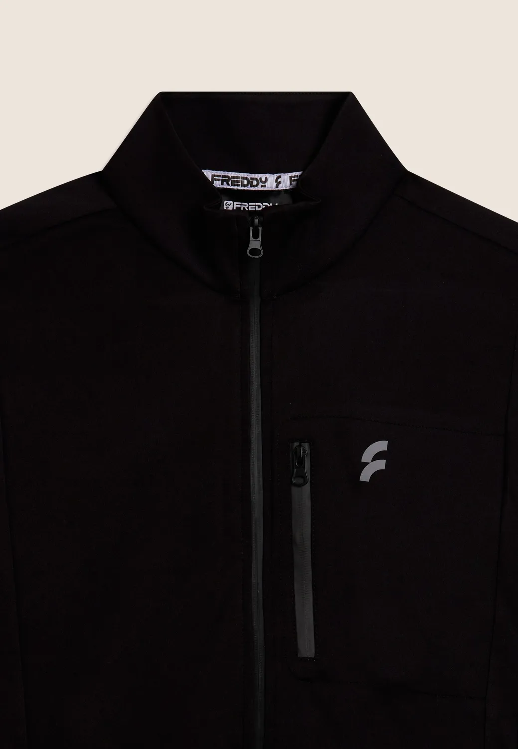 Freddy Full-Zip Sweatjacke Outdoor Herren Schwarz