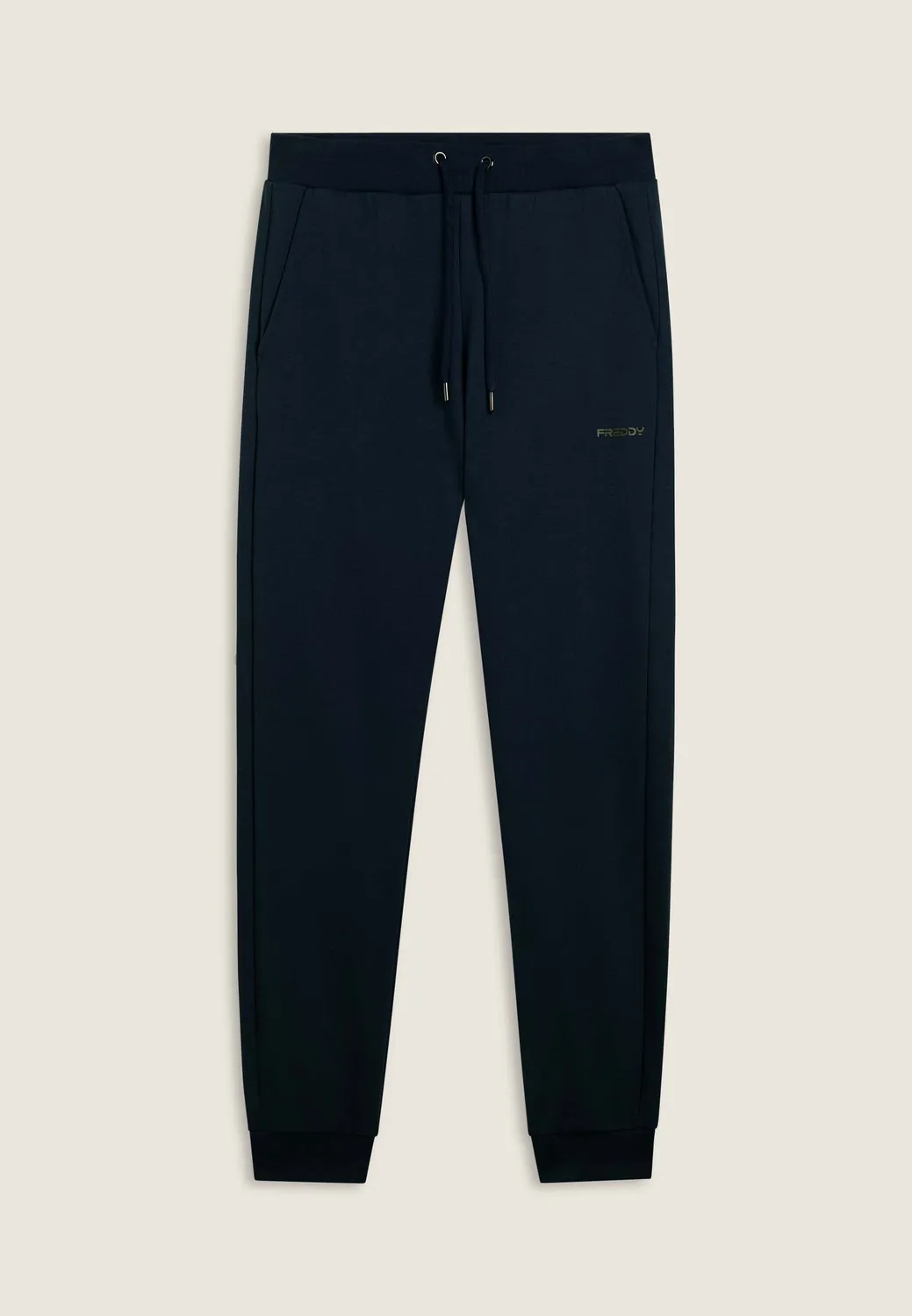 Freddy Jogginghose Herren Jet Black Baumwolle Regular