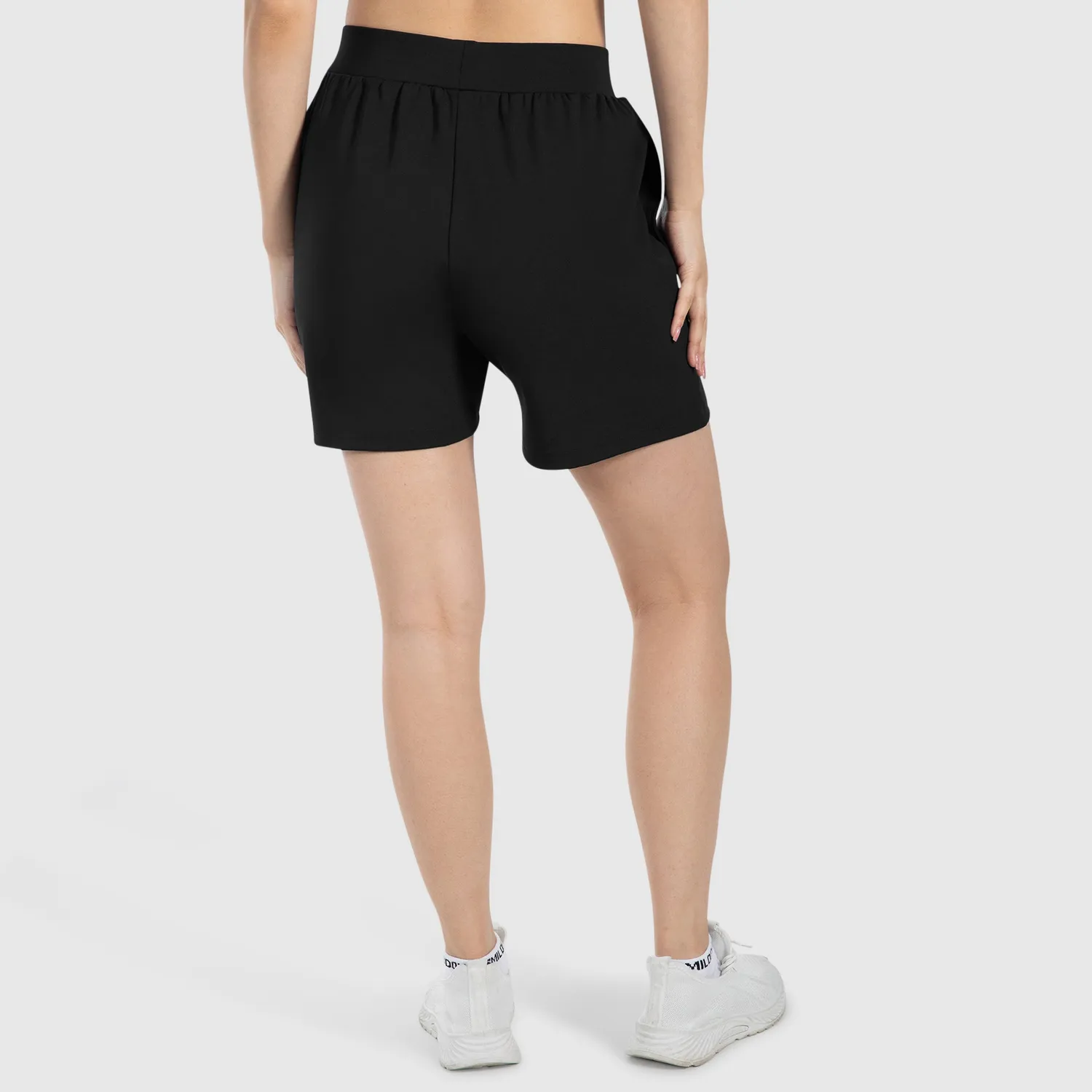 Smilodox Amaze Pro Corry Shorts Lila lockerer Schnitt